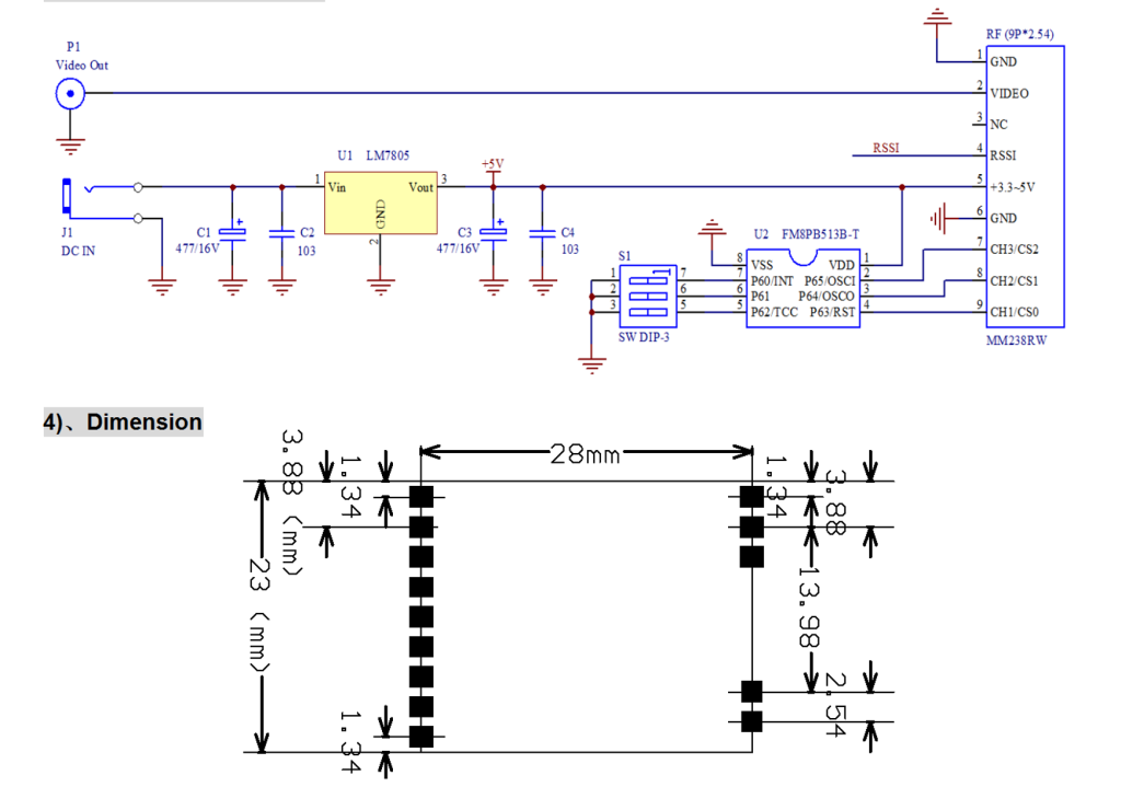 Hot Sale 5.8/4.9/6.0G SPI FPV Receiver-High Sensitivity 3